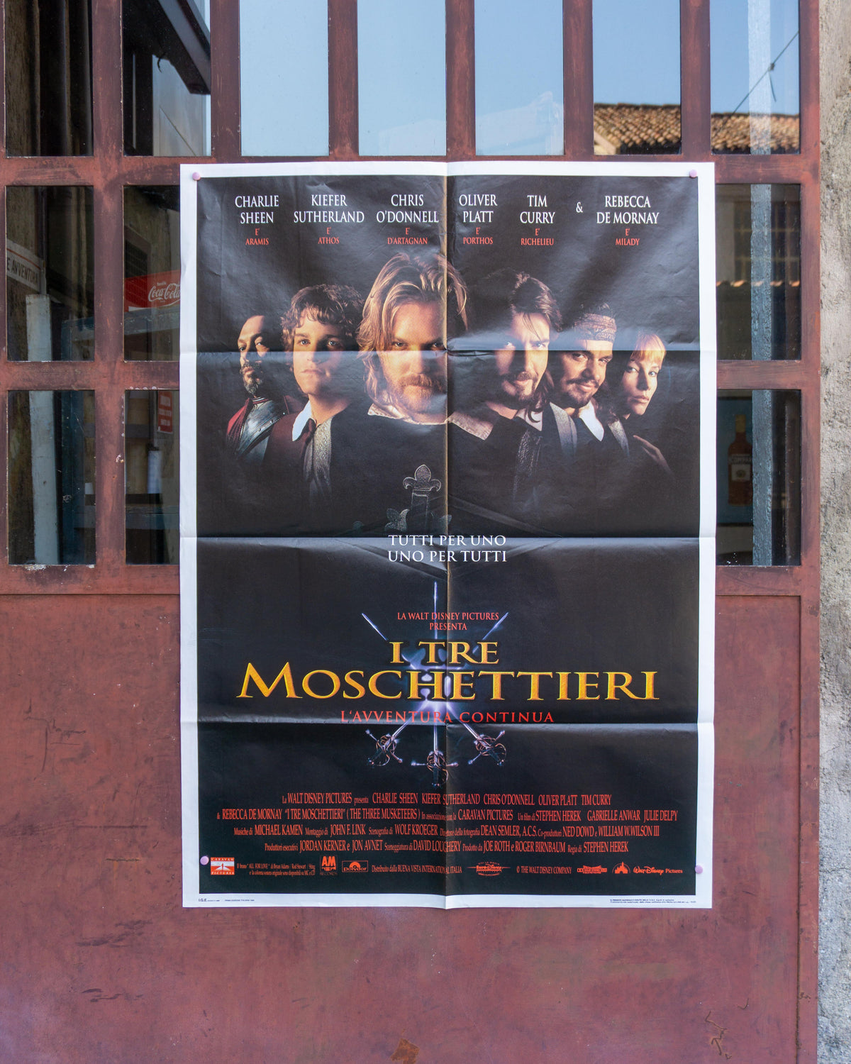 Manifesto Cinema  -  I tre moschettieri