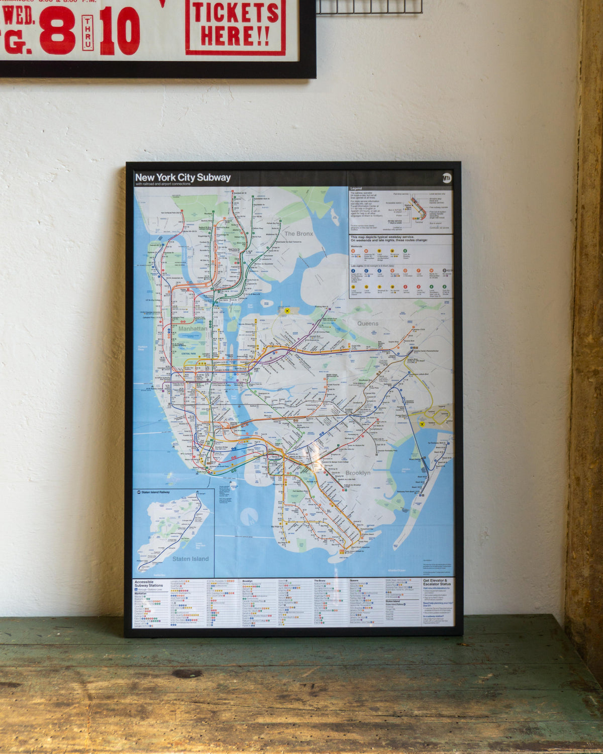 Quadro New York City Subway - Originale