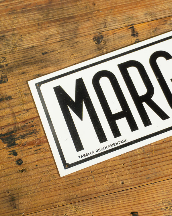 Insegna Margarina in lamiera – anni ’80