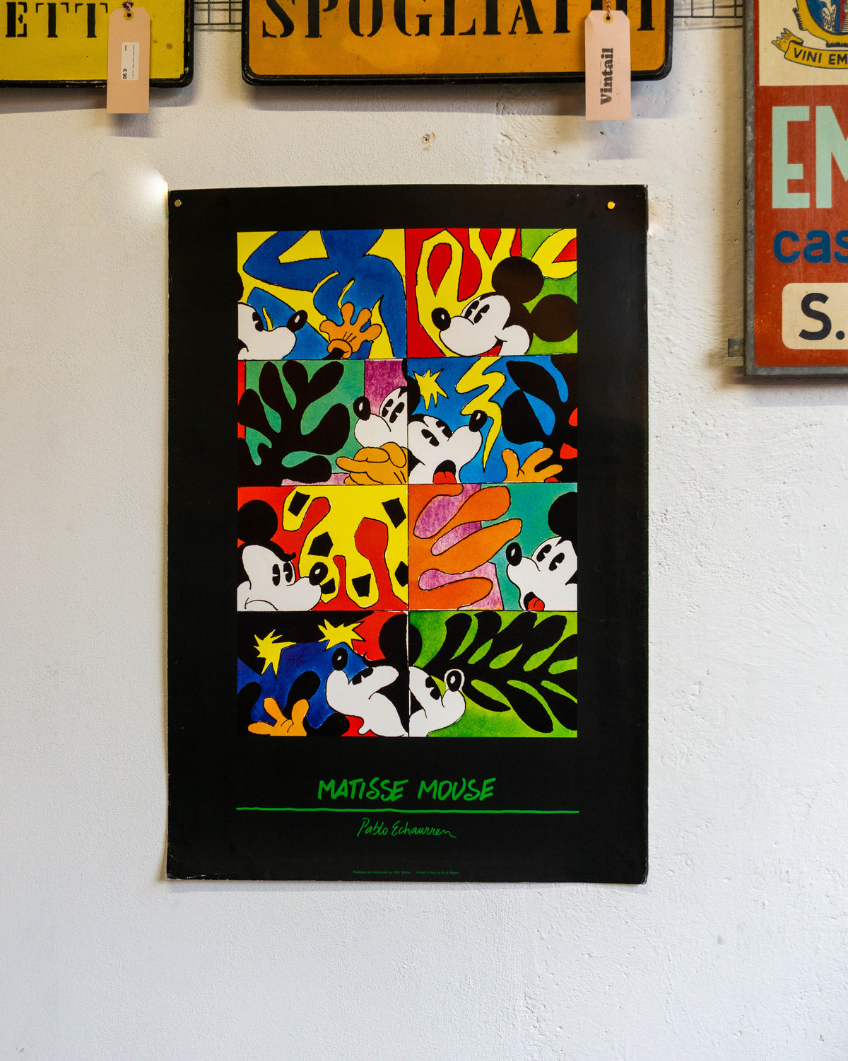Manifesto Matisse Mouse by LEM Milano