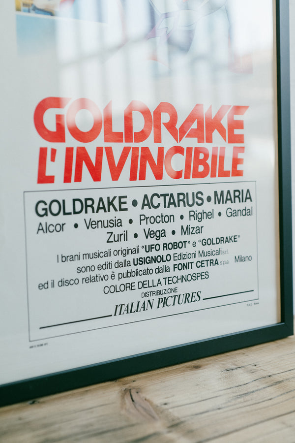 Locandina Goldrake l’Invincibile