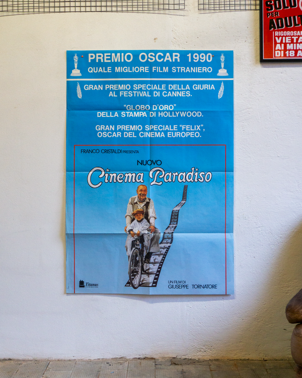 Manifesto Nuovo Cinema Paradiso