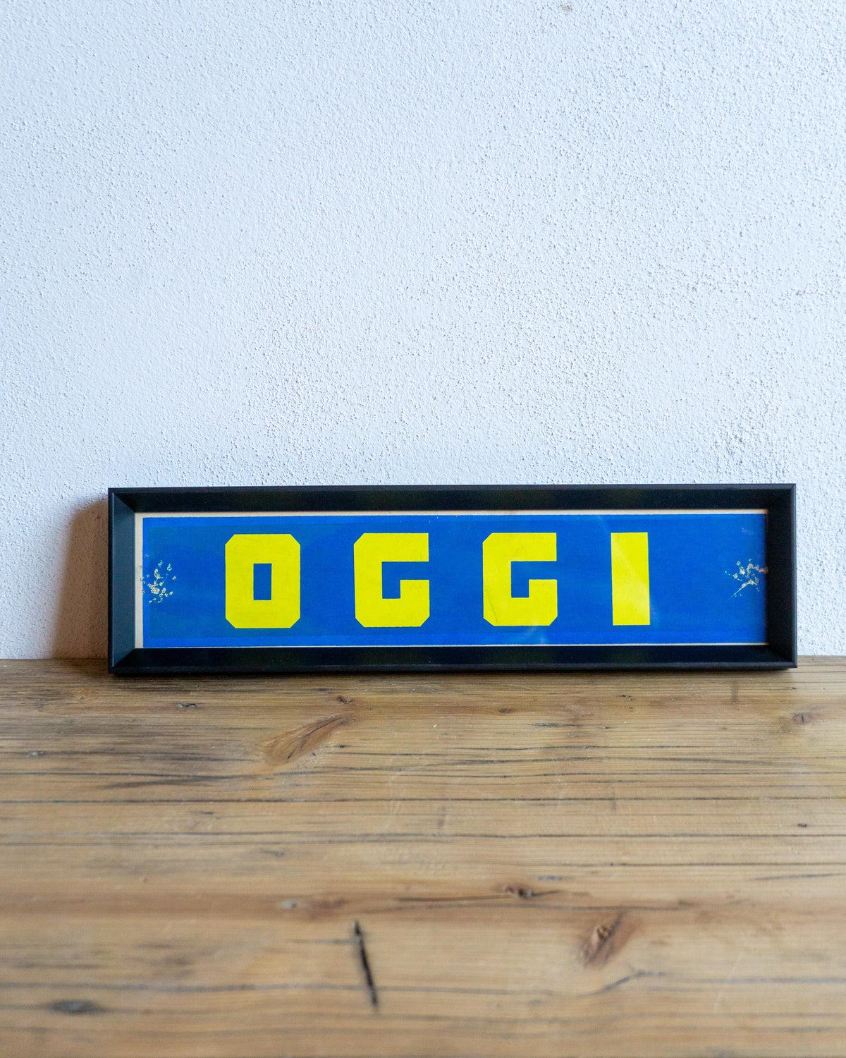 Insegna cinema “Oggi” – Italia 1960–70