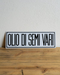 Insegna Olio di Semi Vari