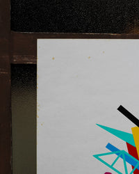 Poster “Komposition” di Ernst Lose - litografia del 1989