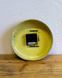 Orologio da parete Electric 7 Rubis in metallo panna e cromato – anni ’60