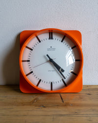 Orologio Junghans vintage arancione pop 1970