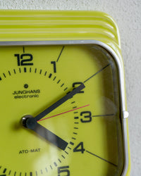 Orologio da muro Junghans vintage in ceramica - 1970