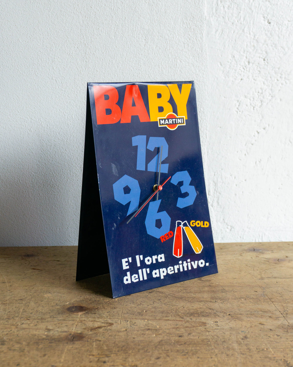 Orologio Pubblicitario Baby Martini "E' l'ora dell'aperitivo"