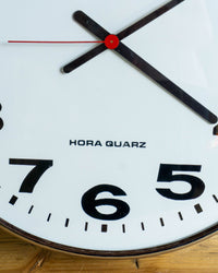 Orologio da muro Polis vintage tondo – Movimento Quarzo