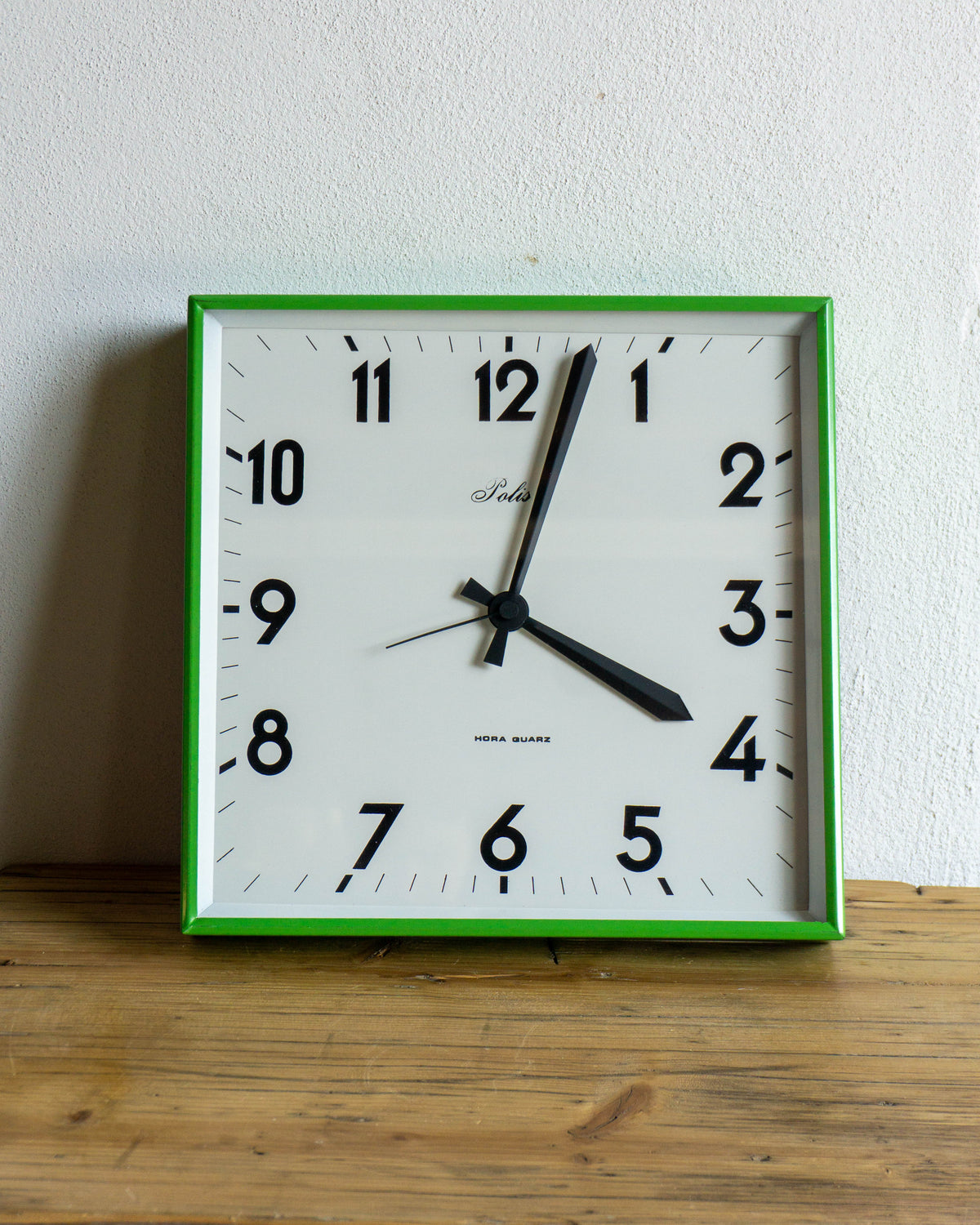 Orologio industriale vintage POLIS – Verde 1960