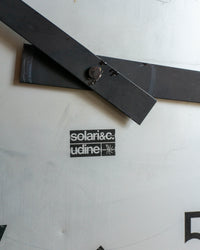 Orologio da parete Solari Udine – Design industriale vintage