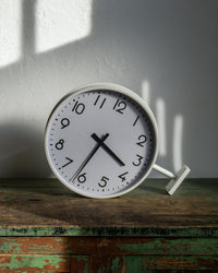 Orologio bifacciale Solari Udine con staffa – anni 70
