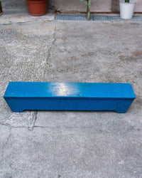 Panchina blu lunga - 1980