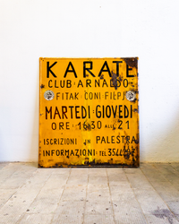 Insegna Karate – Anni '60