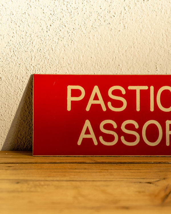 Insegna Pasticceria assortita 1970/80 Italia