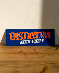 Insegna Pasticceria finissima 70/80 – Italia