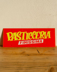 Insegna Pasticceria finissima 70/80 – Italia