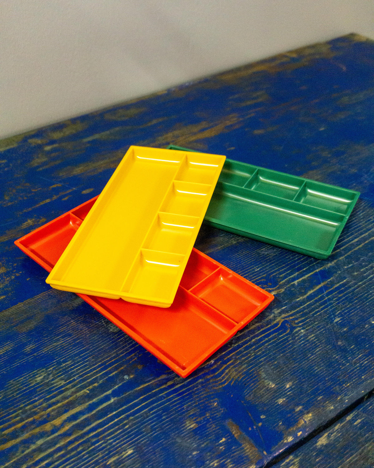 Svuotatasche verde in plastica – anni ’70