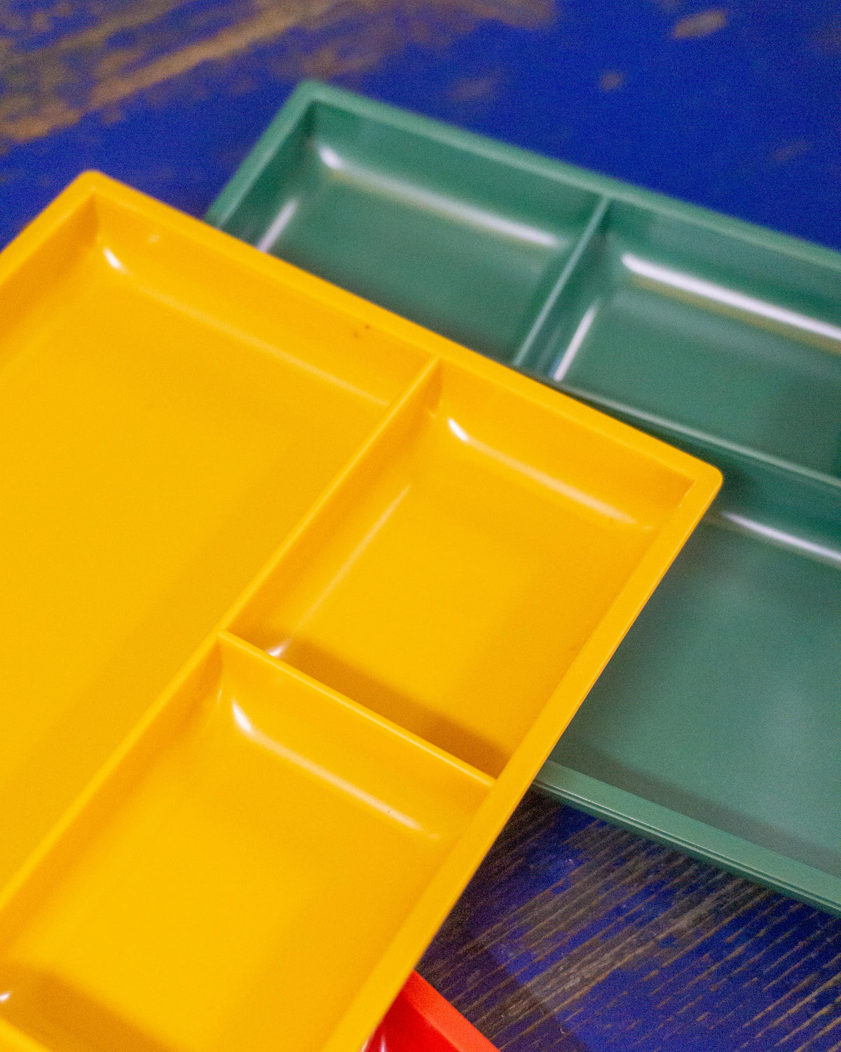 Svuotatasche verde in plastica – anni ’70