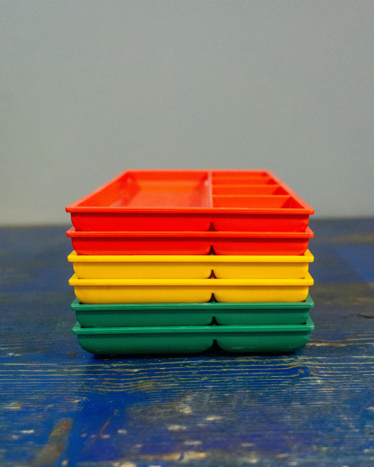 Svuotatasche rosso in plastica – anni ’70
