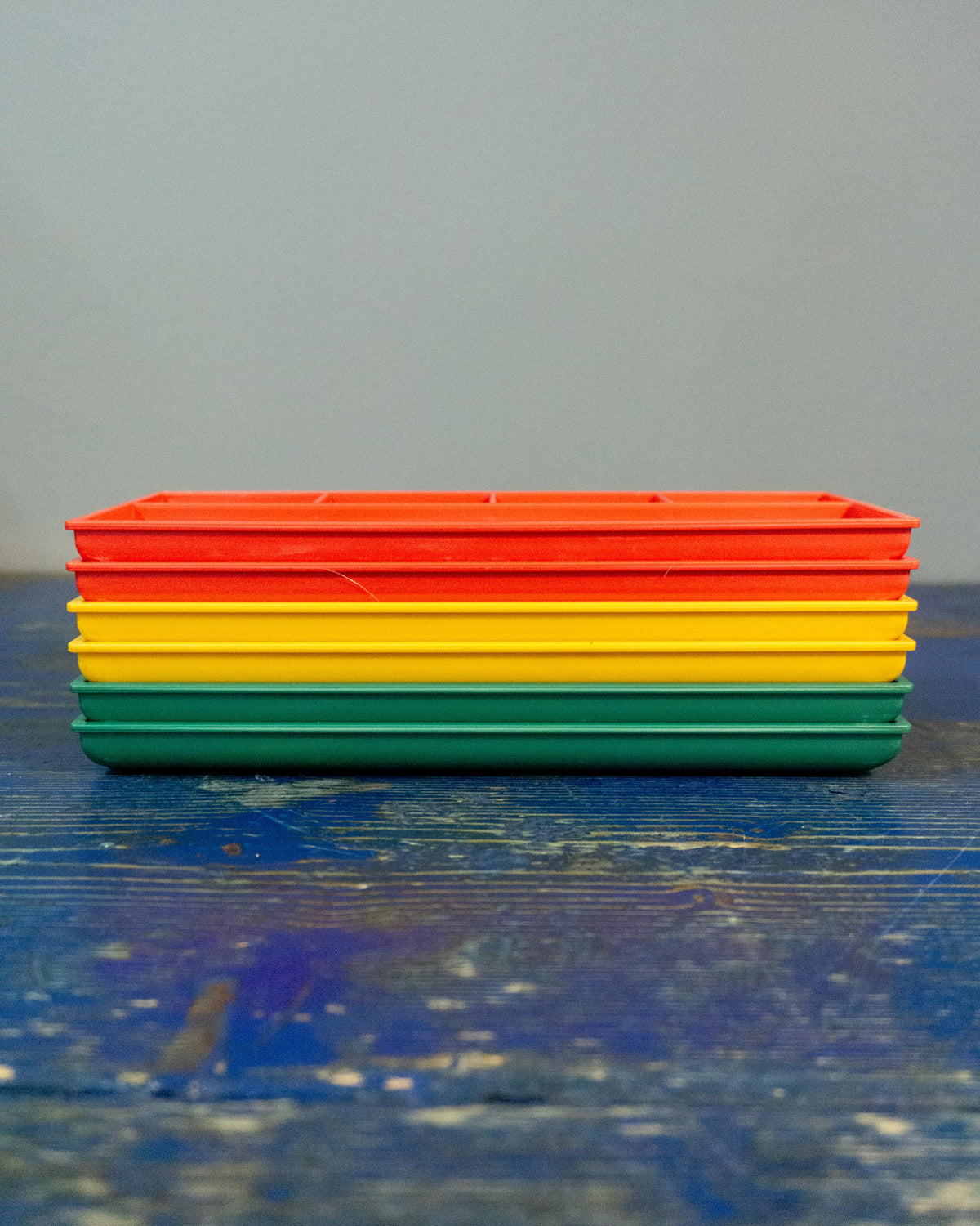 Svuotatasche verde in plastica – anni ’70