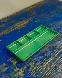 Svuotatasche verde in plastica – anni ’70
