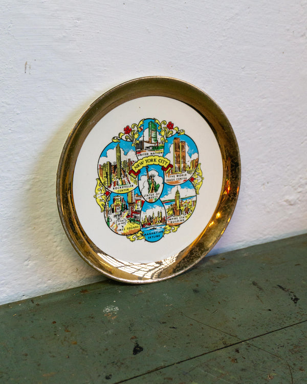 Piatto souvenir New York – 1990