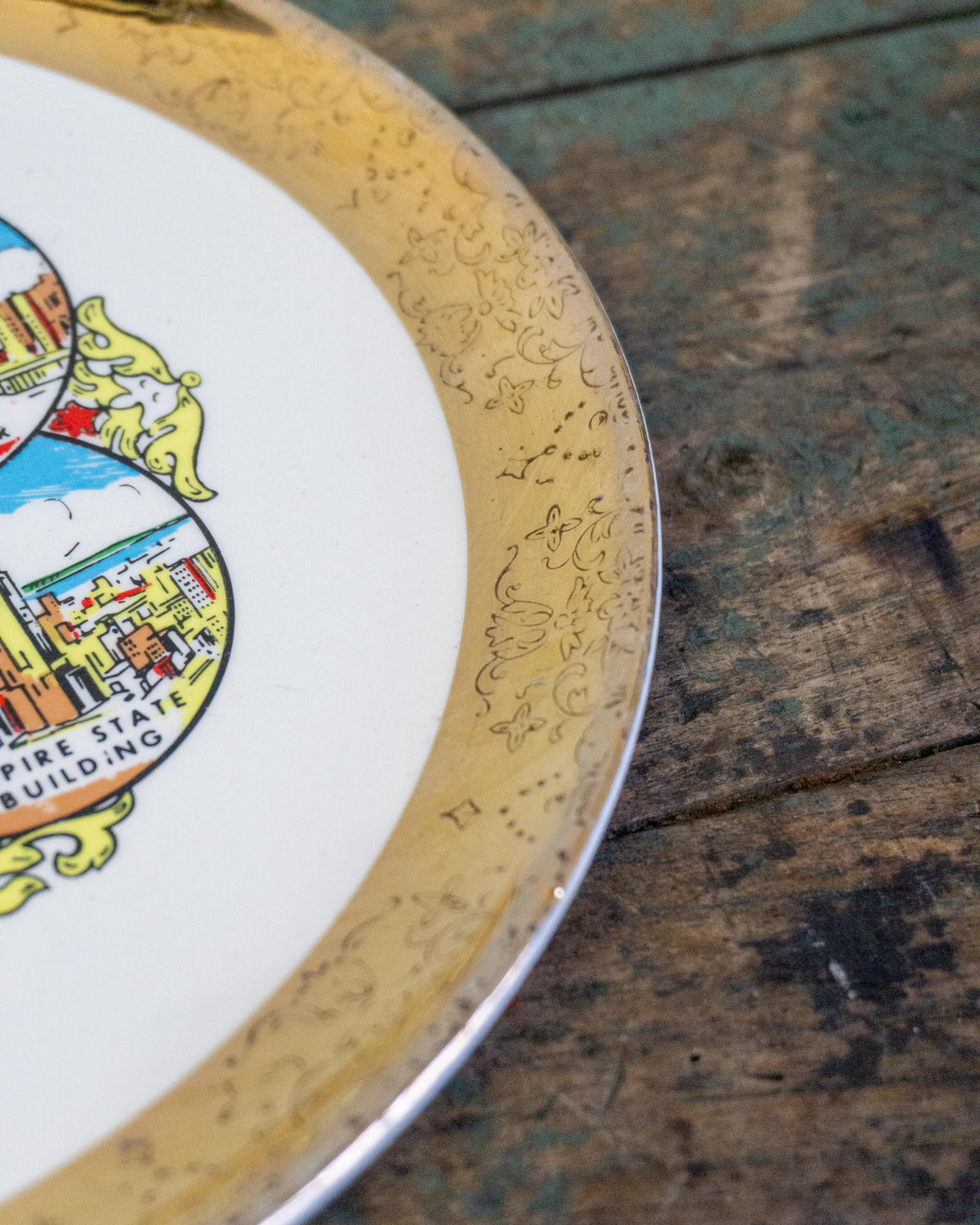 Piatto souvenir New York – 1990