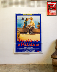 Manifesto Pop Corn E Patatine