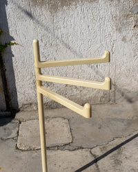 Porta asciugamani vintage anni ’70 - plastica panna