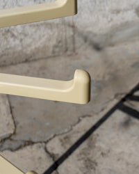 Porta asciugamani vintage anni ’70 - plastica panna