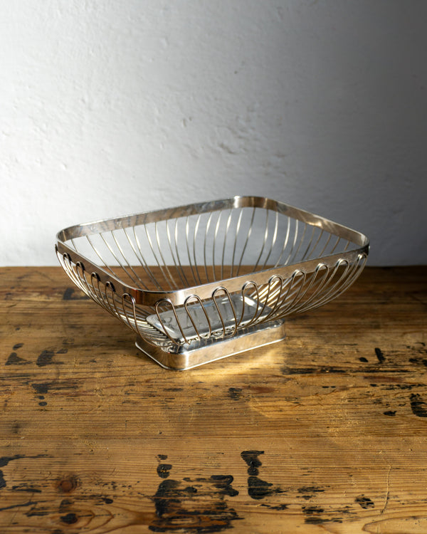 Portapane in acciaio inox – anni ’70