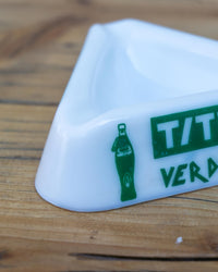 Portacenere Titulus Verdicchio – Vetreria Lusvardi Milano – Anni '70