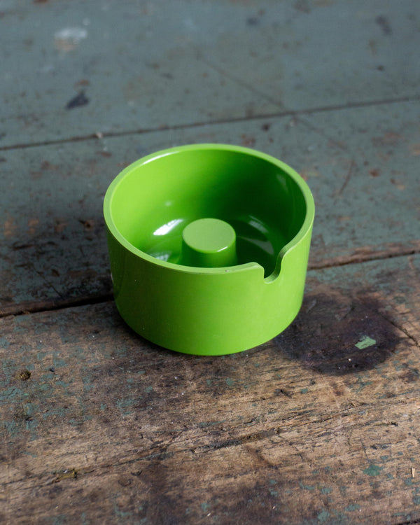 Portacenere in plastica verde – Anni ’80