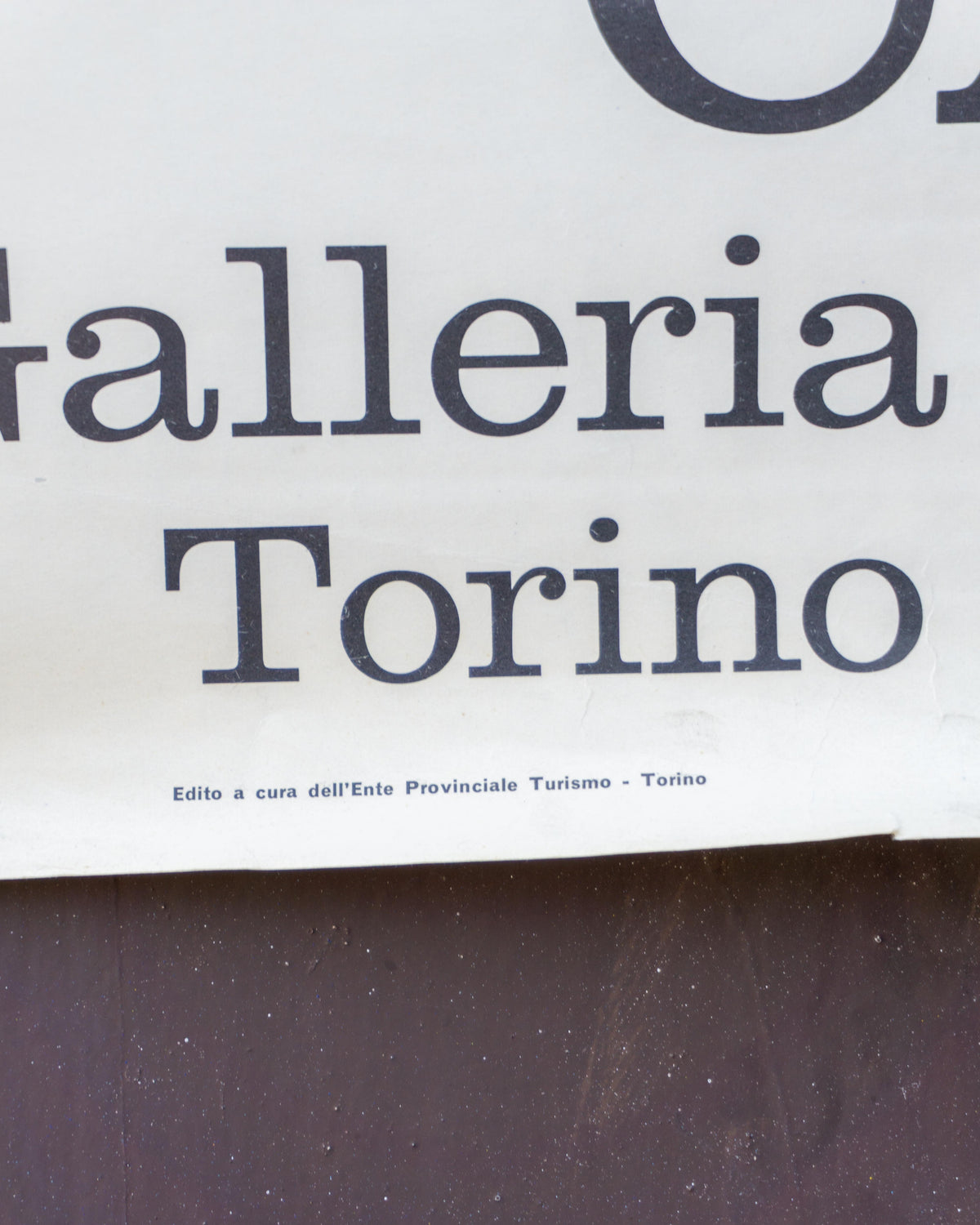 Manifesto Mostra Felice Casorati – Galleria Civica d'Arte Moderna Torino – 1964