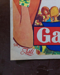 Manifesto pubblicitario Gancia Ricard – Made in France – 1965