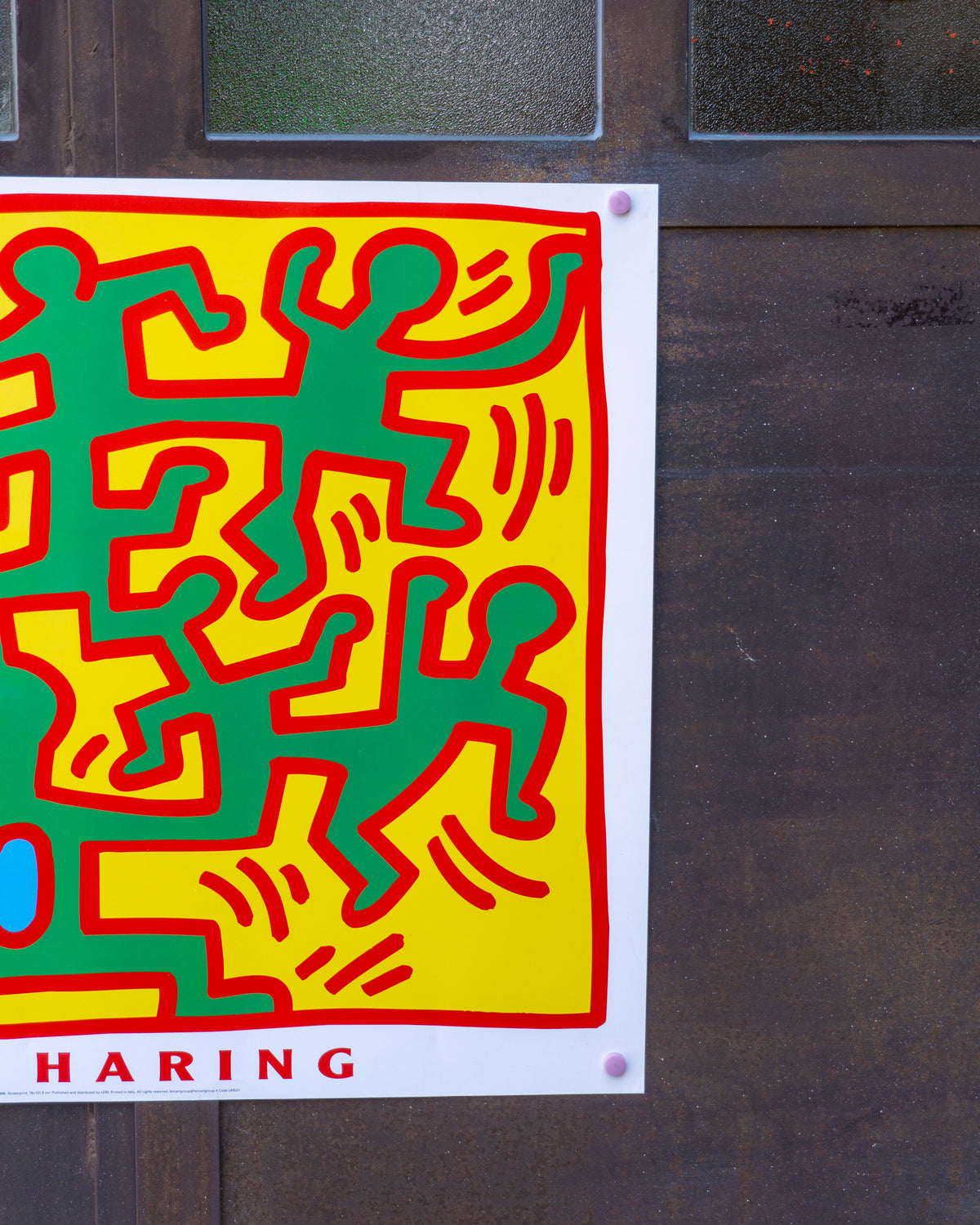 Manifesto Keith Haring by Lem Art Group – 1988