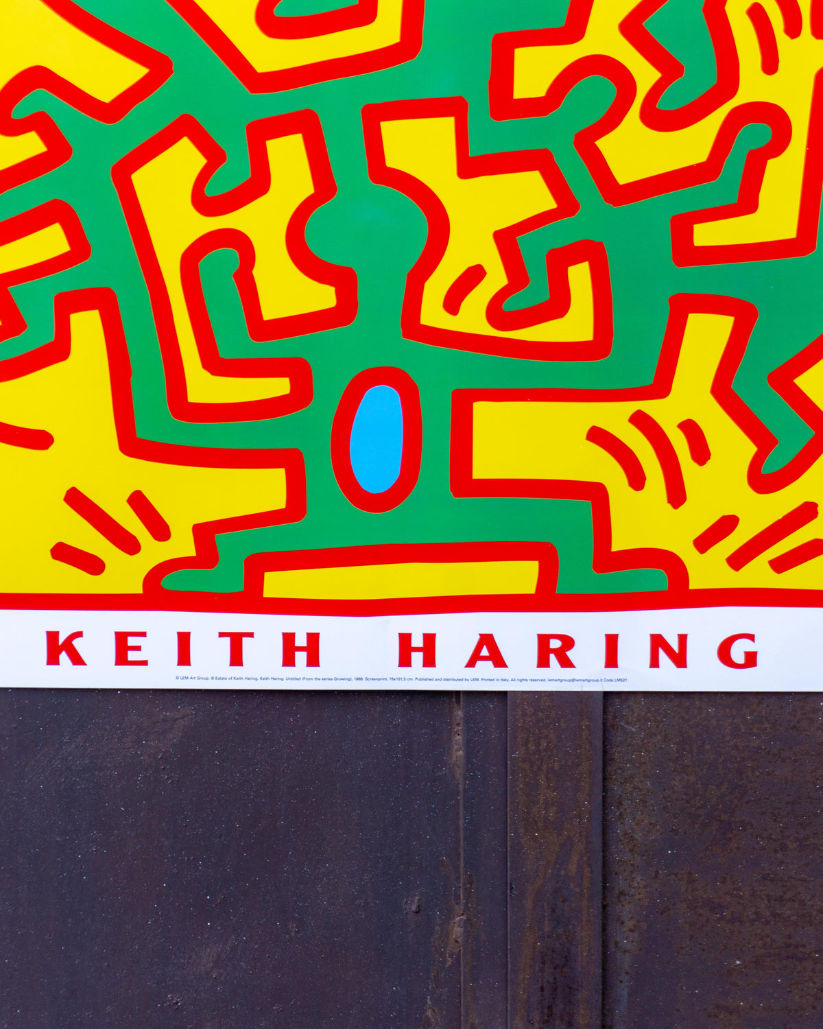 Manifesto Keith Haring by Lem Art Group – 1988