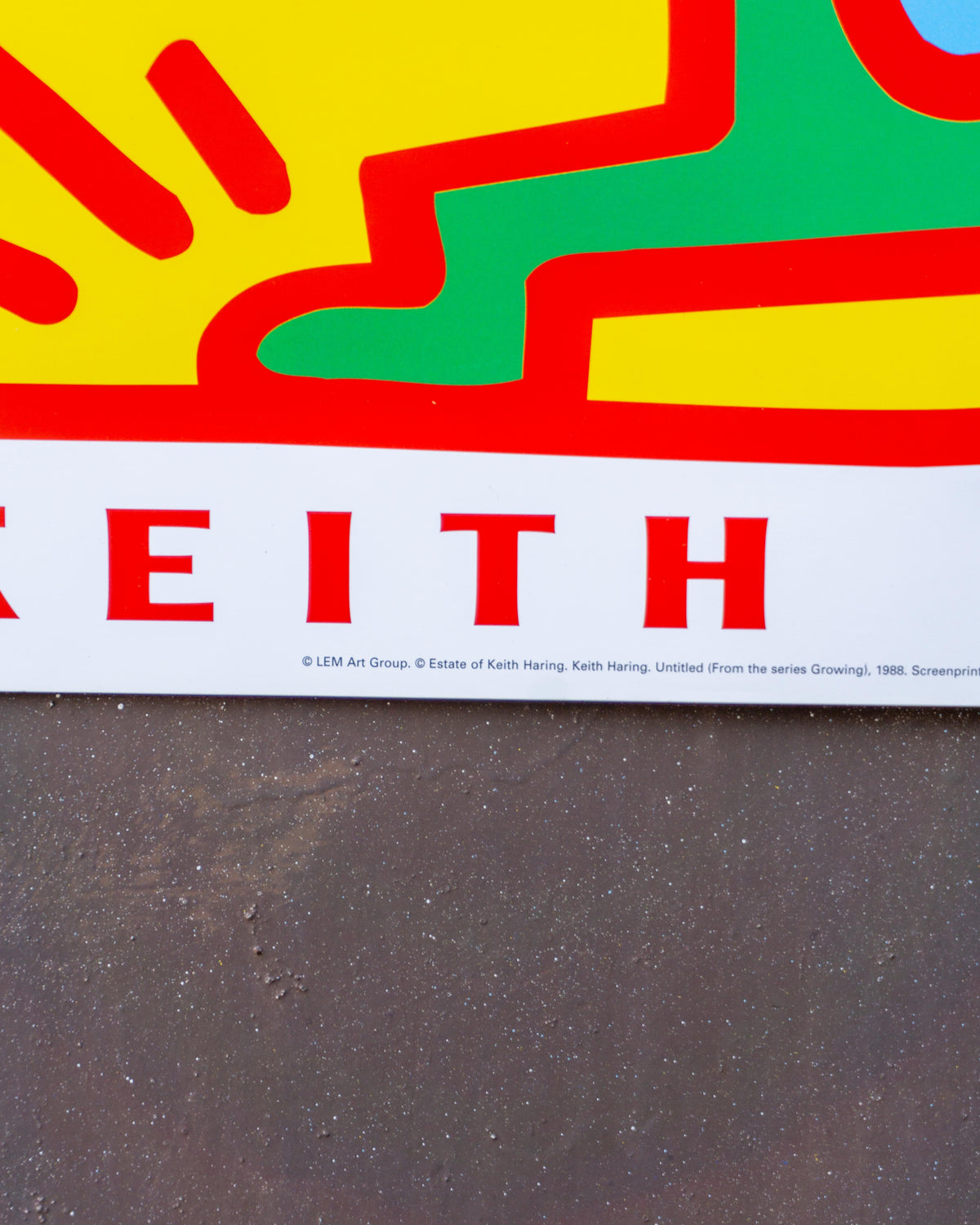 Manifesto Keith Haring by Lem Art Group – 1988