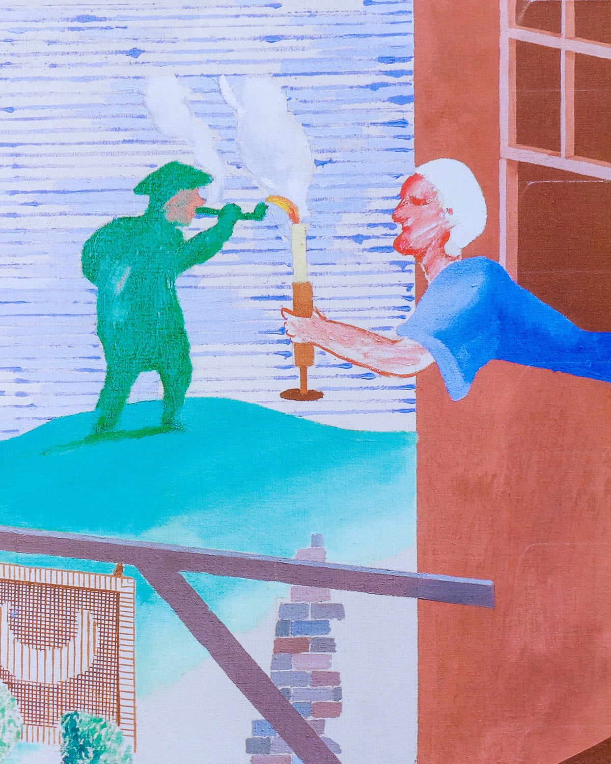Manifesto Mostra David Hockney – Fondation Louis Vuitton – 2025