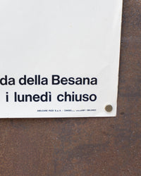 Manifesto Mostra Giorgio Morandi – Comune di Milano – 1971