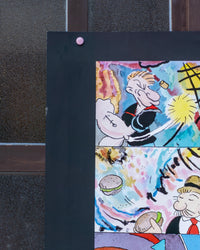 Manifesto vintage Popey Kandinsky – anni '90
