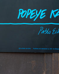 Manifesto vintage Popey Kandinsky – anni '90