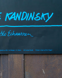 Manifesto vintage Popey Kandinsky – anni '90