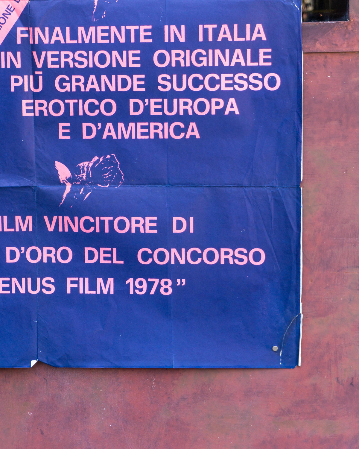 Manifesto Cinema Rosa Bon Bon - Fiore Del Sesso - 1978