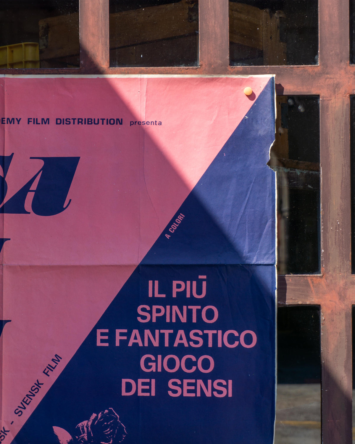 Manifesto Cinema Rosa Bon Bon - Fiore Del Sesso - 1978