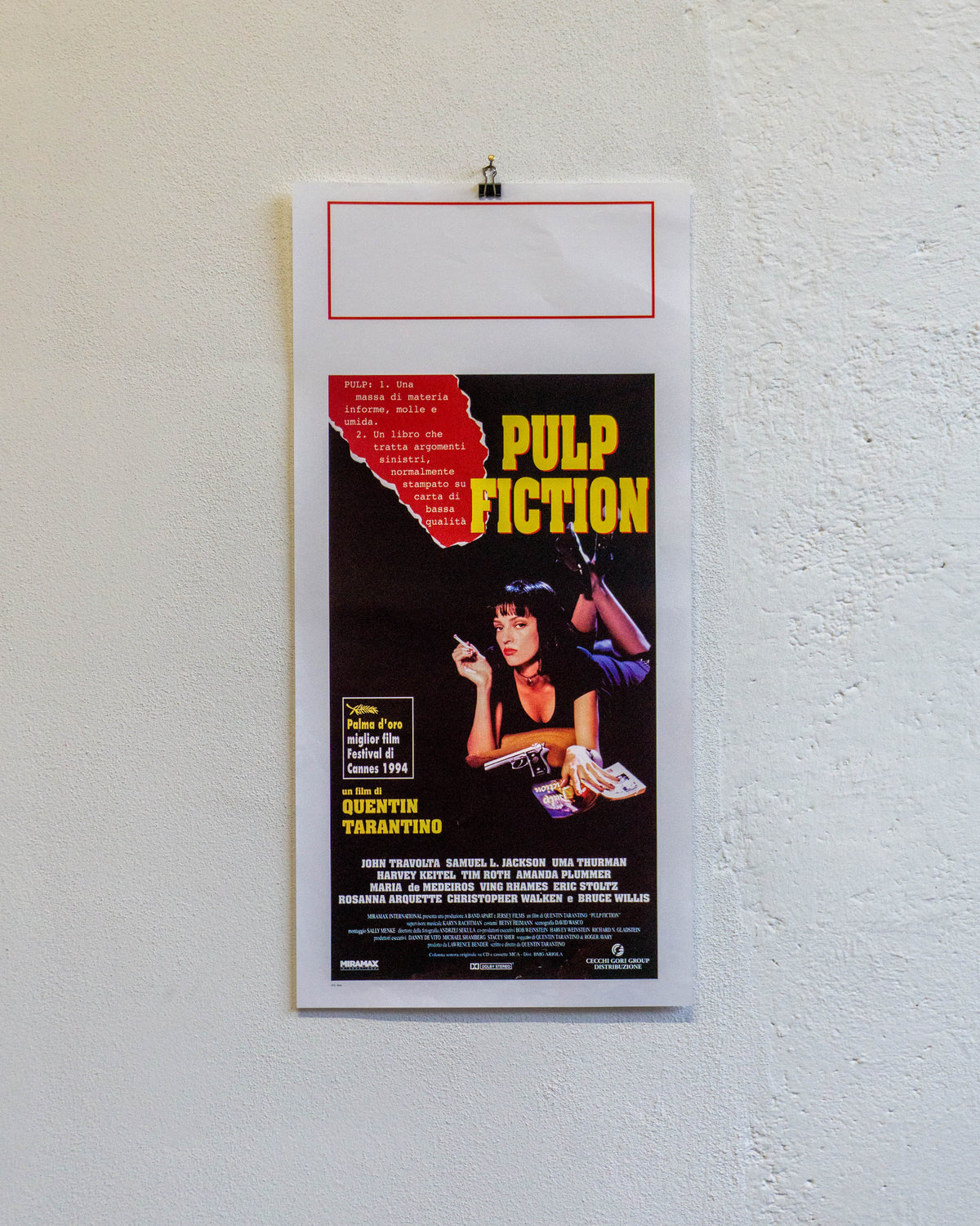 Locandina Pulp Fiction