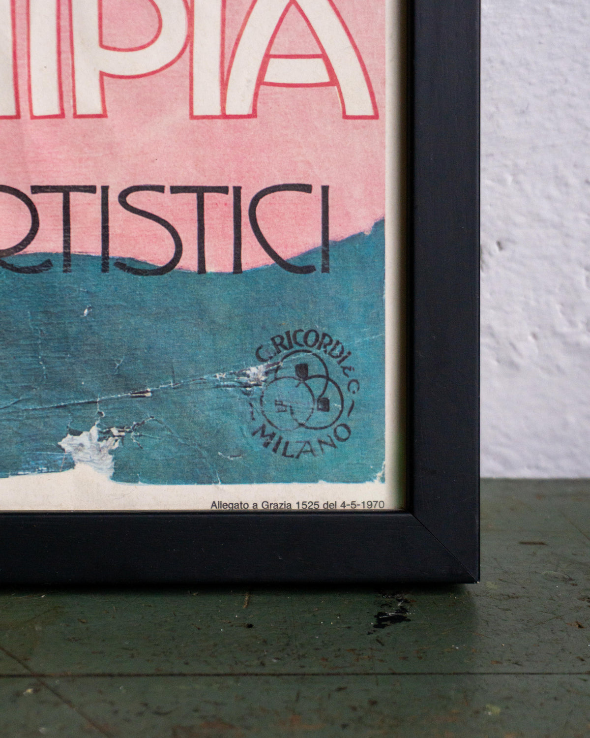 Manifesto Fonotipia Dudovich Edizione 1970