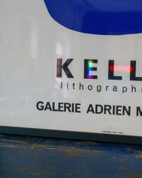 Manifesto vintage Kelly Galerie Adrien Maeght Paris